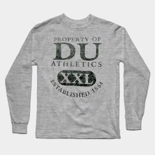 Vintage property of du athletics 1864 Long Sleeve T-Shirt